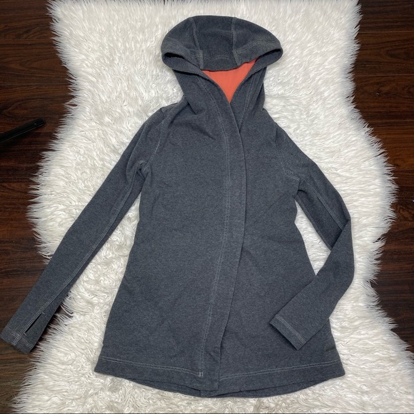 Lululemon Gray Awareness Wrap Jacket - Picture 2 of 6